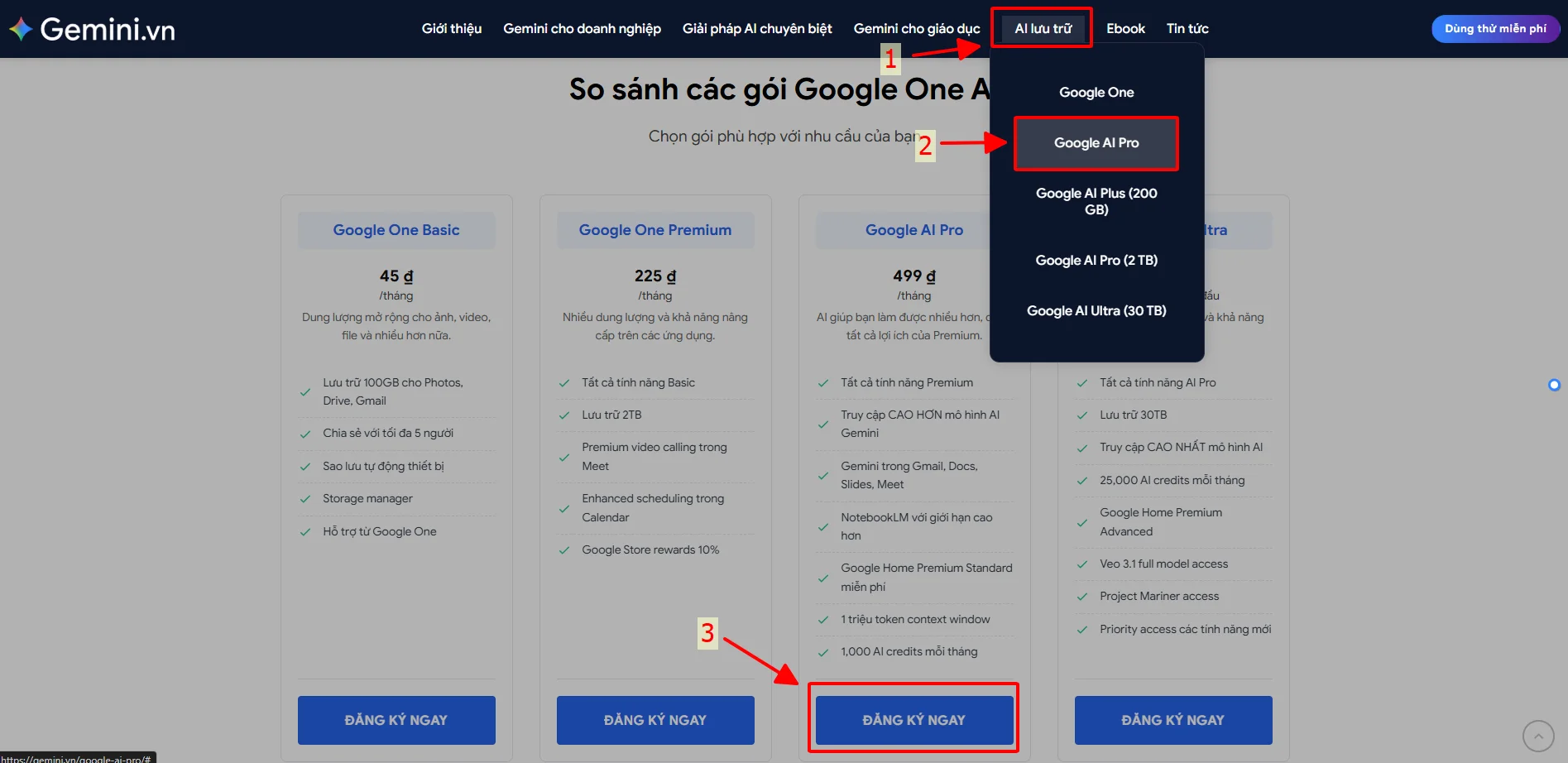 Hướng dẫn đăng ký Gemini pro sinh viên mới nhất