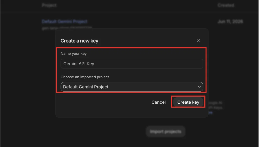 Cách lấy API Key Gemini 3.1 chi tiết