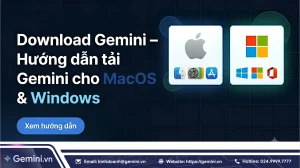 Download Gemini – Hướng dẫn tải Gemini cho MacOS và Window