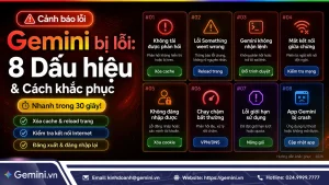Gemini bị lỗi