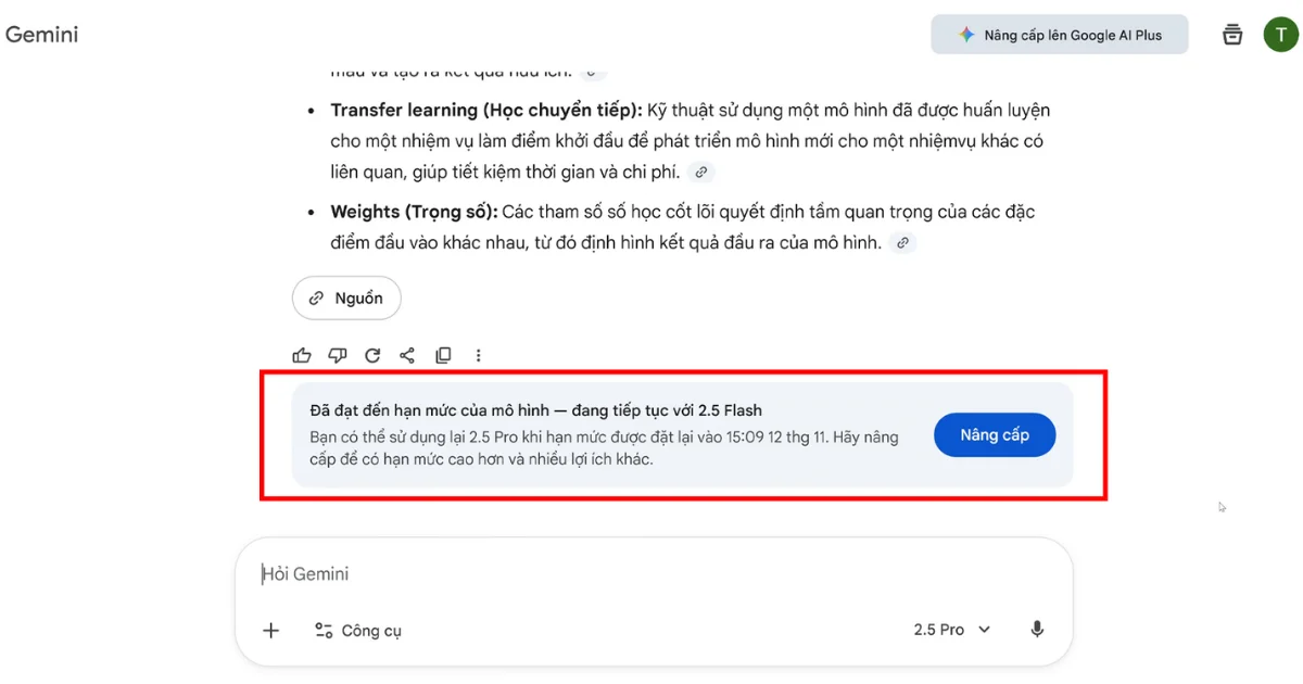 Gemini bị lỗi xác thực tài khoản