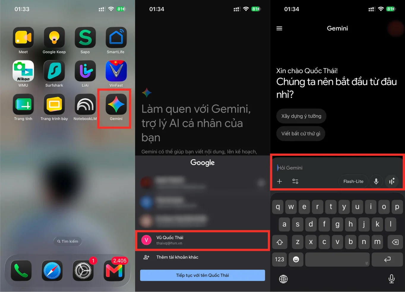 Hướng dẫn Download Gemini và sử dụng trên điện thoại 
