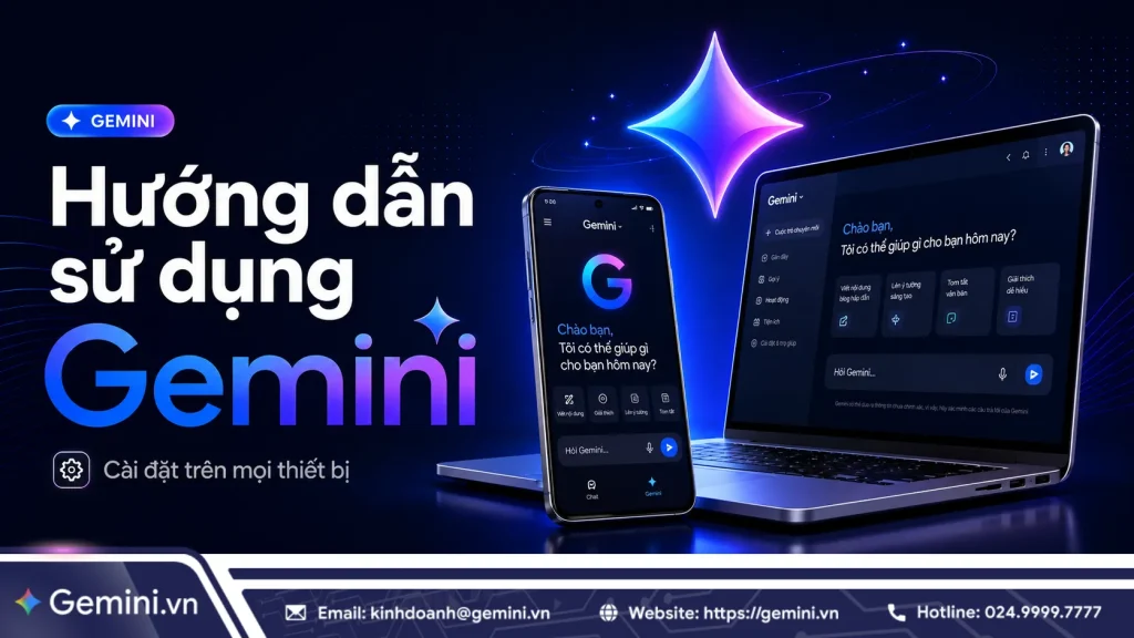 Hướng dẫn sử dụng Gemini