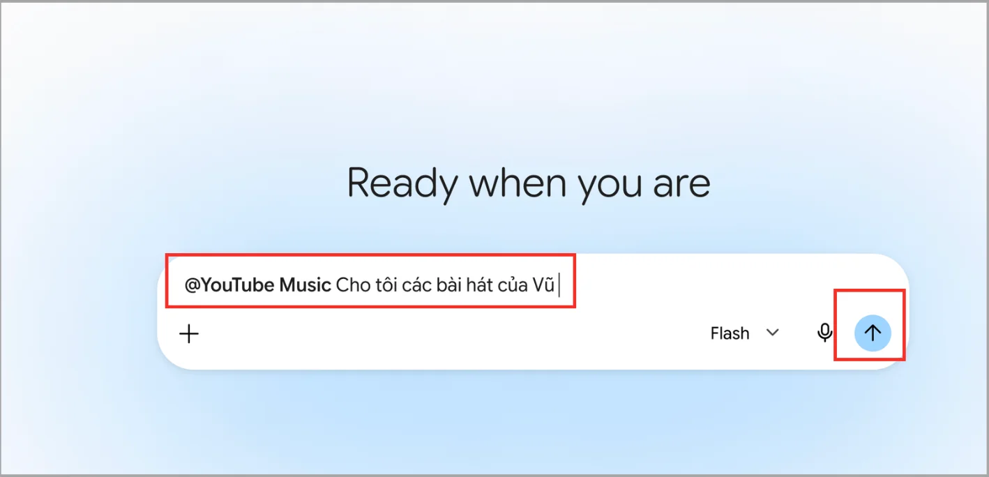 Hướng dẫn tìm nhạc YouTube Music trên Gemini chi tiết