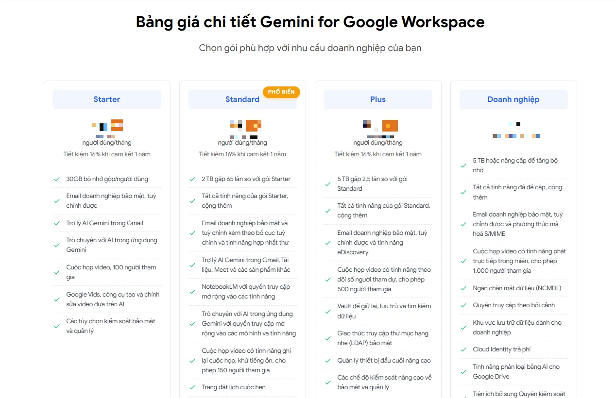Nâng cấp xử lý Gemini bị lỗi