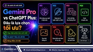 So sánh Gemini Pro và ChatGPT Plus mới nhất