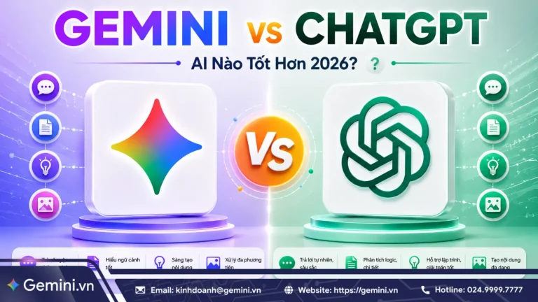so sánh gemini và chatgpt