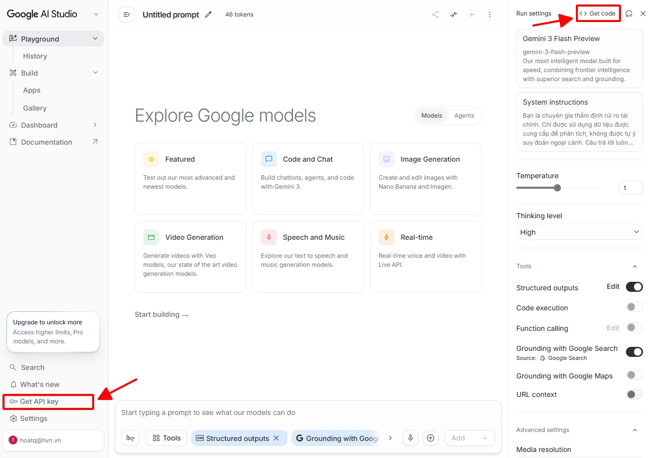 Cách train AI Gemini với Google AI Studio đơn giản