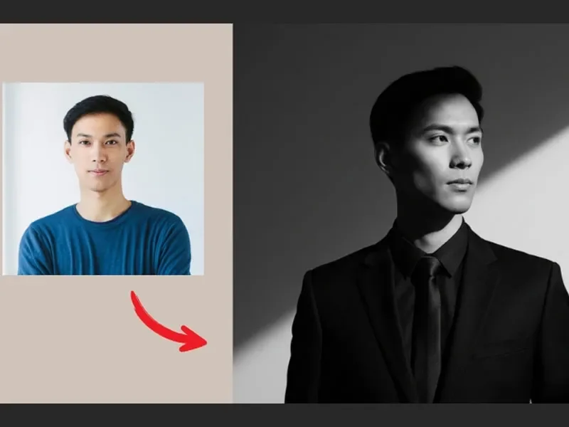 Prompt tạo ảnh thẻ nam