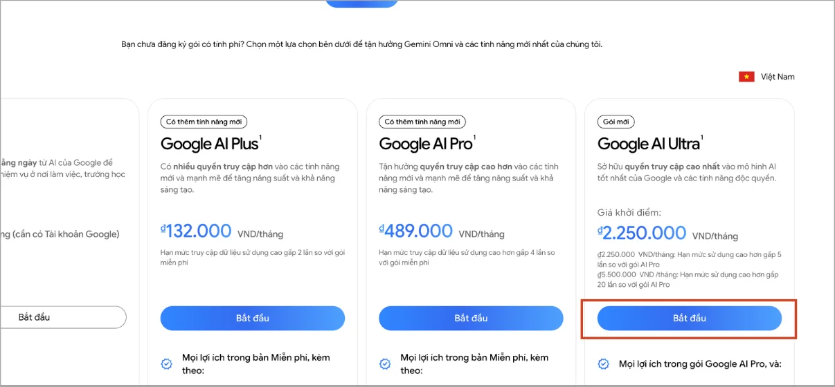 Đăng ký Gemini Spark trực tiếp từ Google