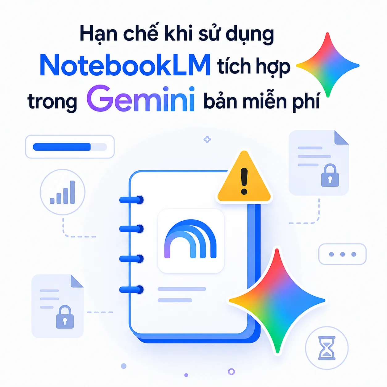 hạn chế dùng gemini notebook miễn phí