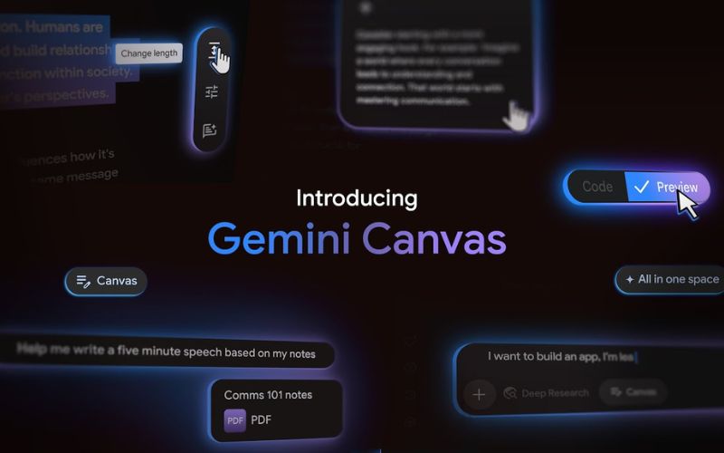 mẹo tạo slide trên gemini