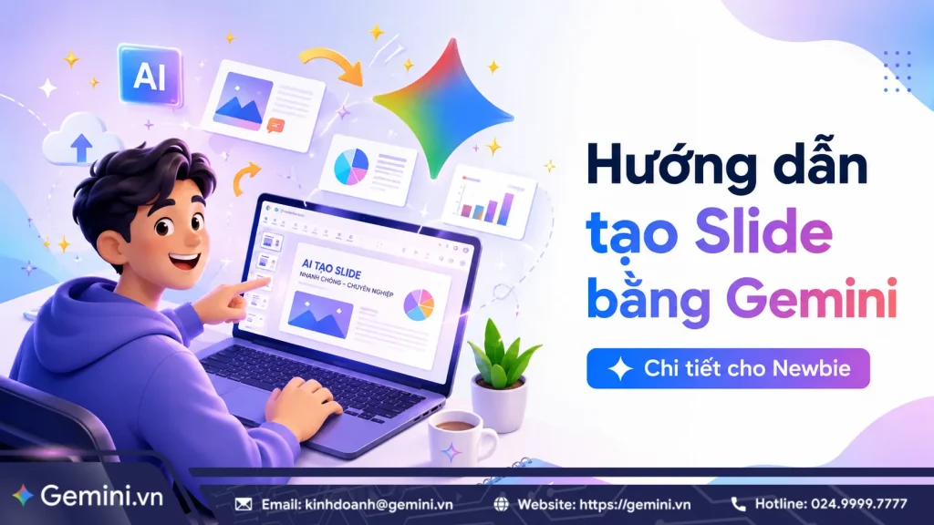 Cách tạo slide bằng Gemini