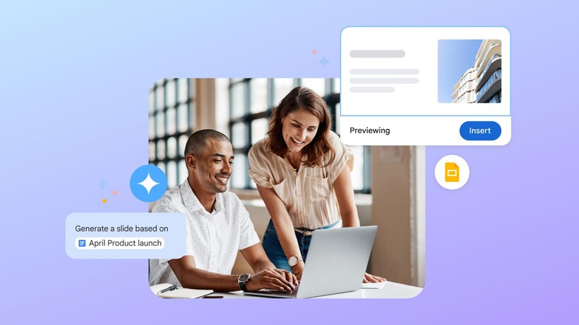 Tạo slide trên gemini