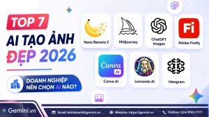 Top 7 AI tạo ảnh đẹp 2026