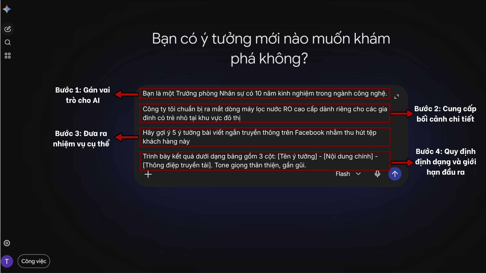 Cách tạo Prompt AI hiệu quả cho người mới