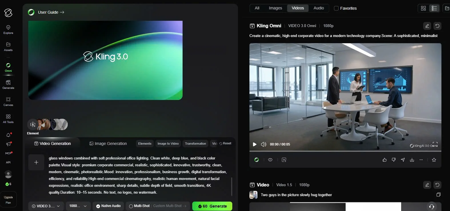 Kling AI làm video miễn phí thế hệ mới