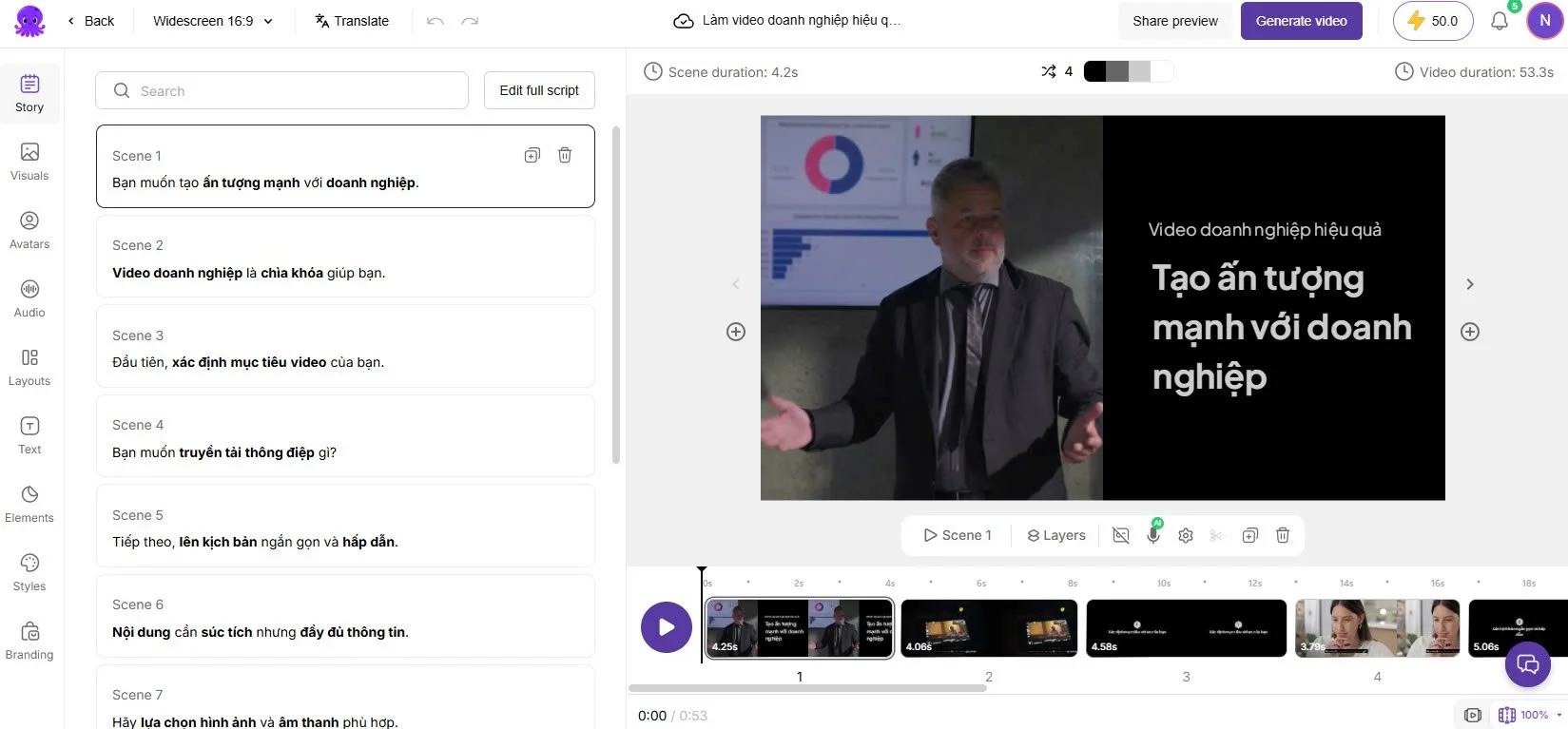 Picturetory AI làm video miễn phí siêu dễ dàng