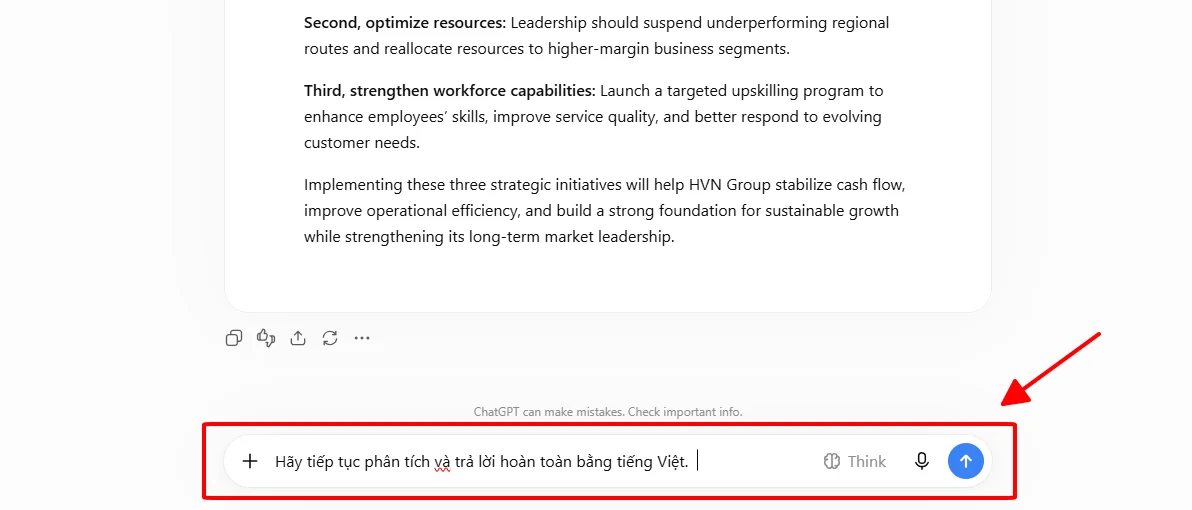 03 cách chuyển chatgpt sang tiếng Việt 2026