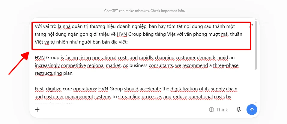 cách chuyển chatgpt sang tiếng Việt đơn giản và chuẩn xác