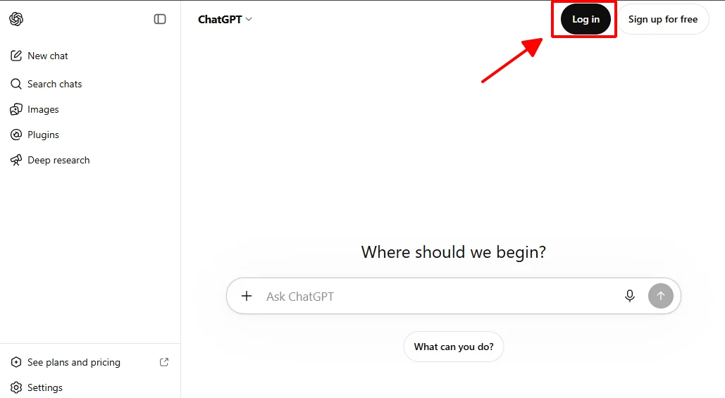 Cách chuyển ChatGPT sang tiếng Việt trên web máy tính