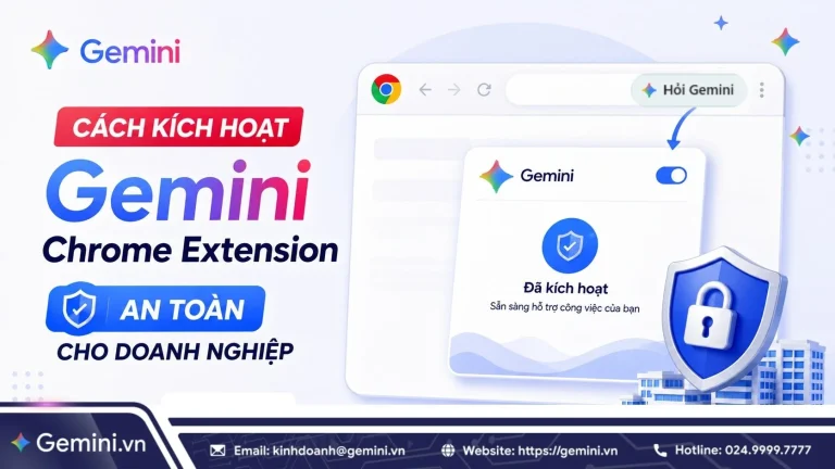 Hướng dẫn kích hoạt Gemini Chrome Extension