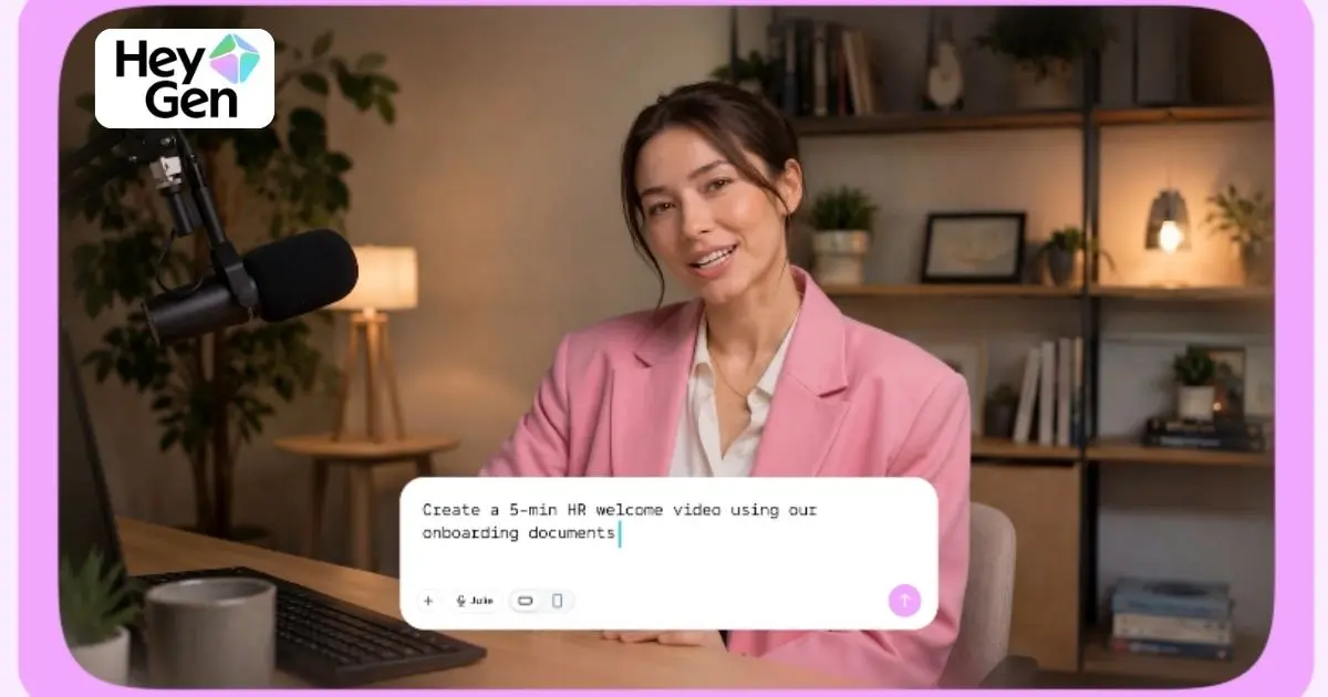 HeyGen AI tạo MC ảo cho video sắc nét