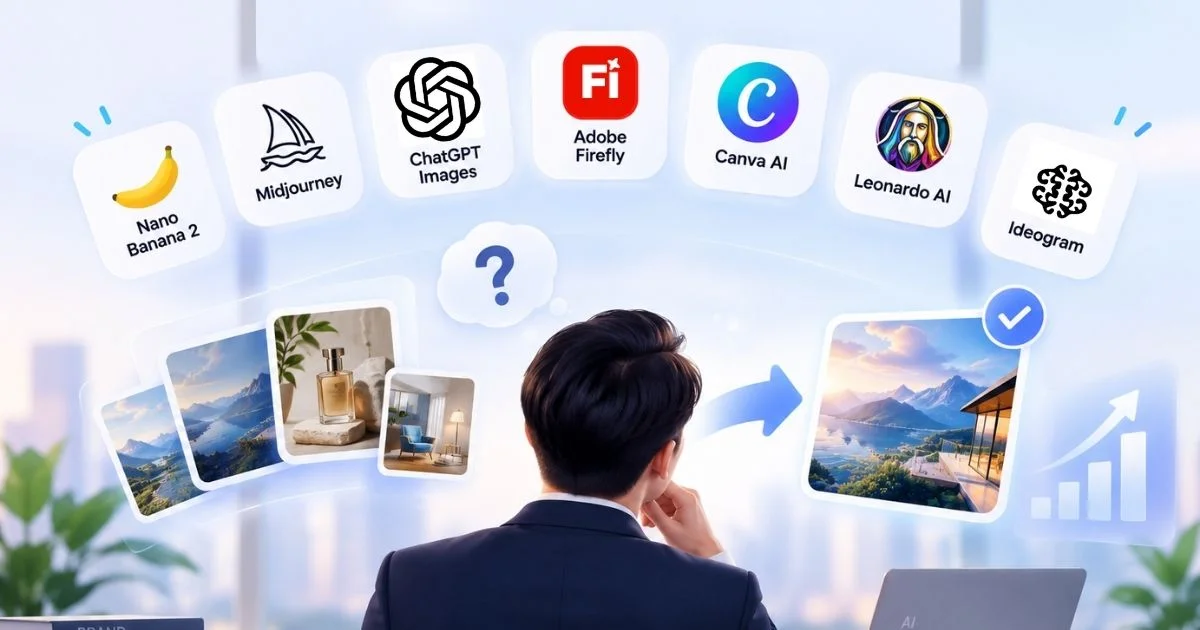 Hướng dẫn lựa chọn AI tạo ảnh đẹp cho doanh nghiệp