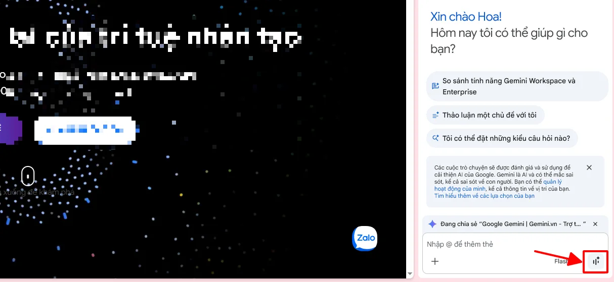 Chi tiết cách kích hoạt gemini chrome extension