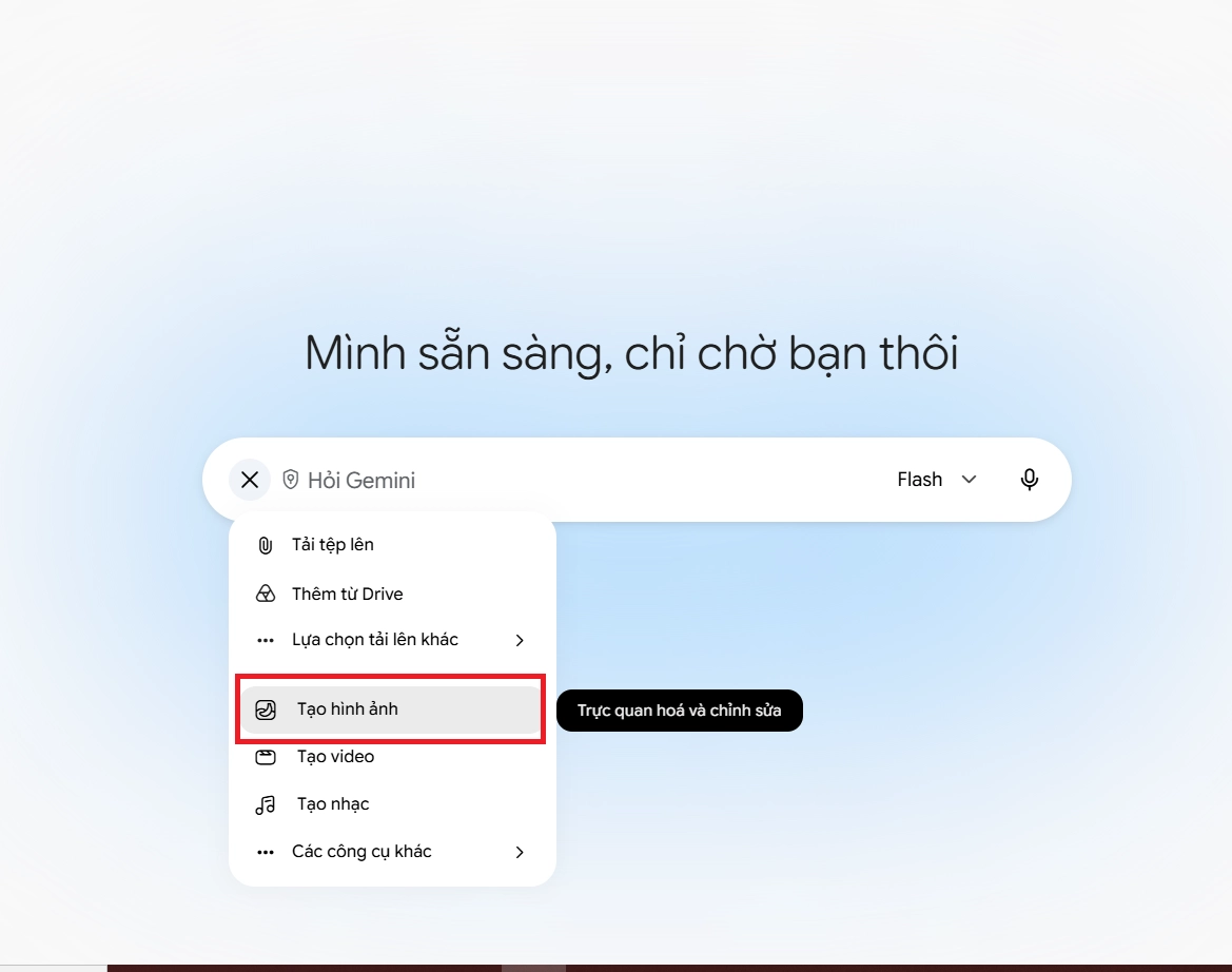 tạo hình ảnh gemini
