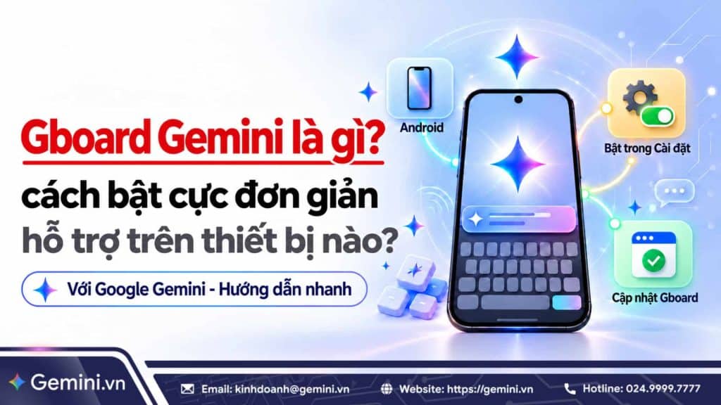 Gboard Gemini là gì