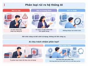 Luật AI Việt Nam áp dụng phân loại rủi ro như thế nào