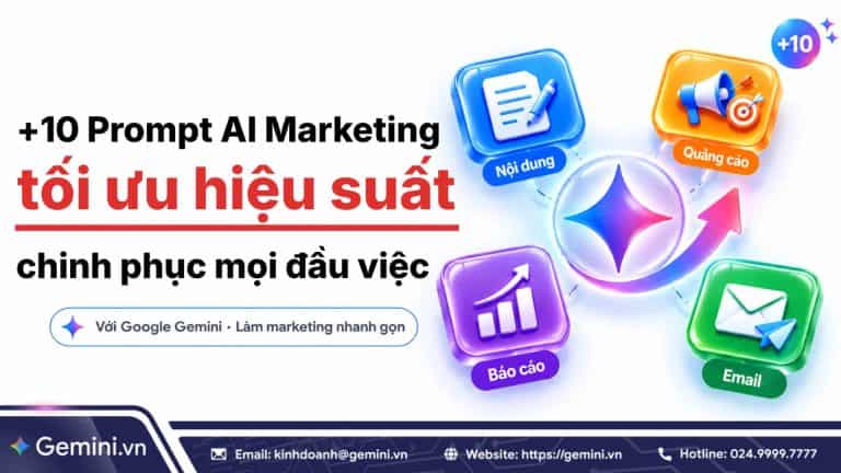 Prompt AI Marketing tối ưu hiệu suất