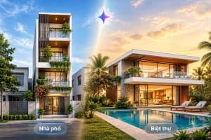 Prompt AI cho kiến trúc nhà ở, nhà phố và biệt thự