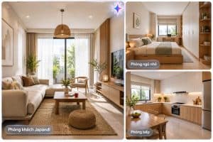 Prompt AI cho kiến trúc nội thất theo không gian
