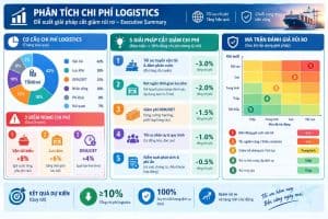  Prompt AI cho Logistic phân tích chi phí Logistics & đề xuất giải pháp cắt giảm rủi ro