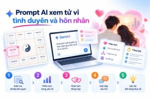 Prompt AI tử vi xem tình duyên và hôn nhân