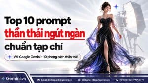 Top 10 prompt tao ảnh người mẫu thần thái ngút ngàn