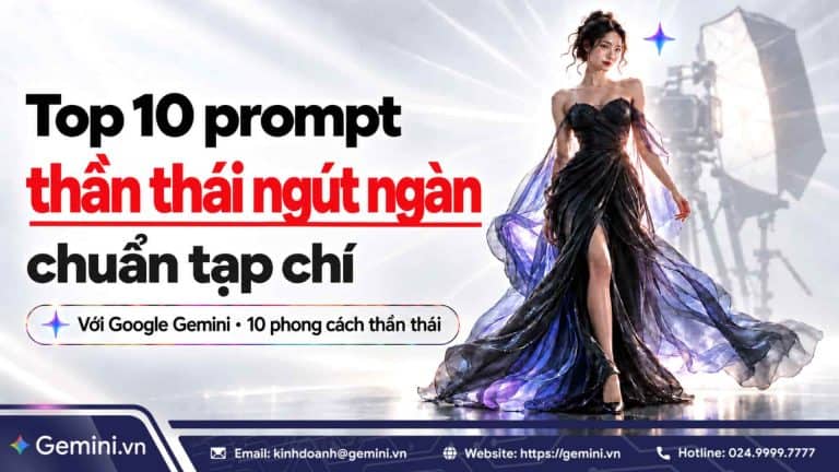 Top 10 prompt tao ảnh người mẫu thần thái ngút ngàn
