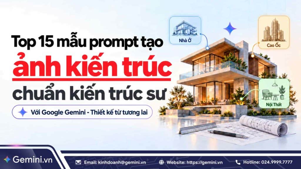 Top 15 mẫu prompt tạo ảnh kiến trúc
