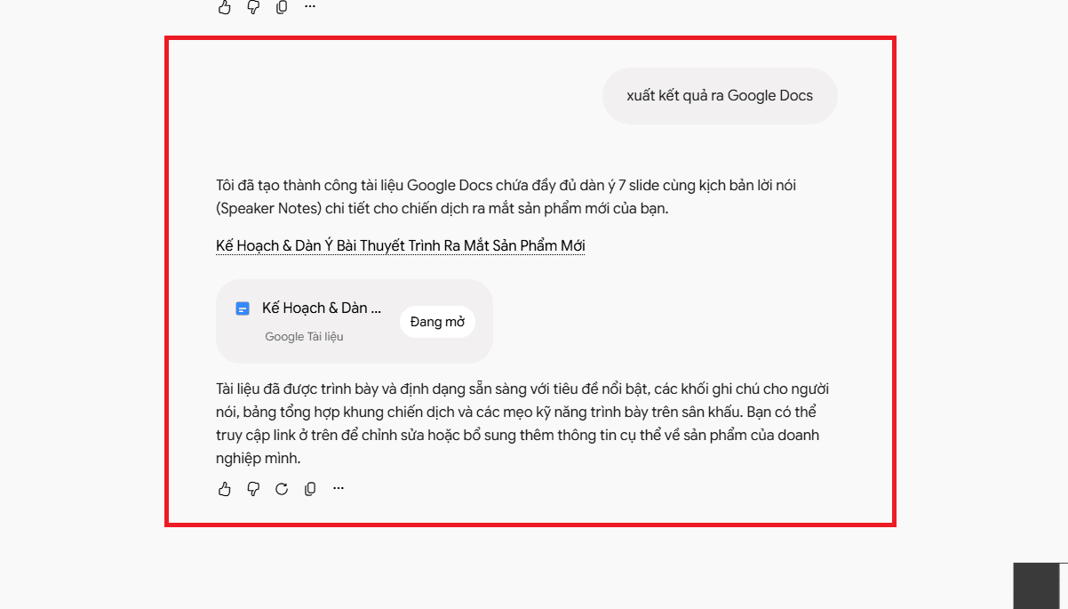 Cách dùng tạo Slide thuyết trình bằng Gemini AI cực nhanh và hiệu quả 8 Cách dùng tạo Slide thuyết trình bằng Gemini AI