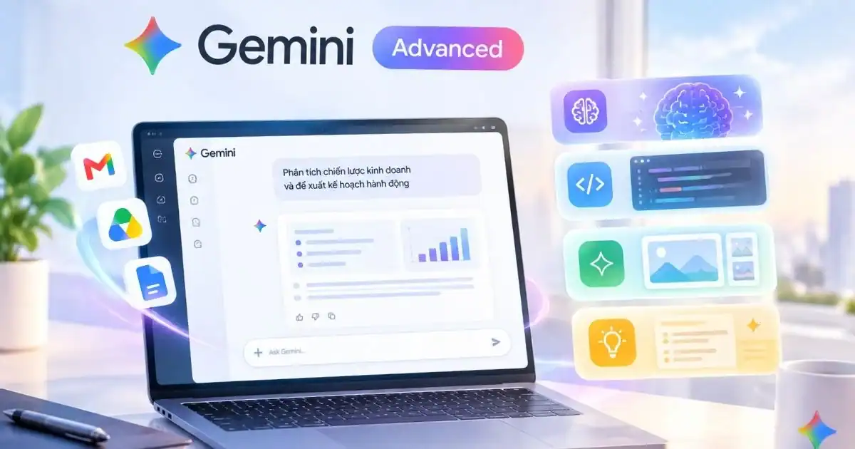 Đăng ký Gemini Advanced