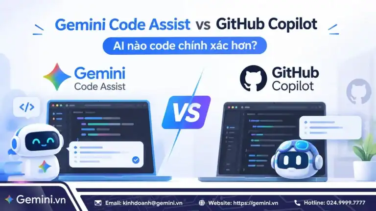 So sánh chi tiết Gemini Code Assist vs Github Copilot