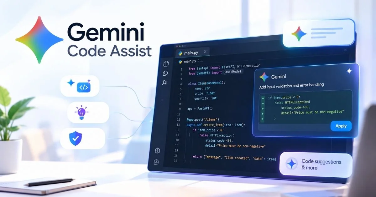 Hướng dẫn lựa chọn Gemini Code Assist