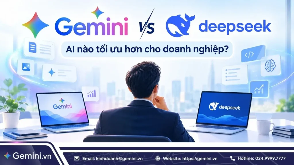 So sánh Gemini vs DeepSeek mới nhất 2026