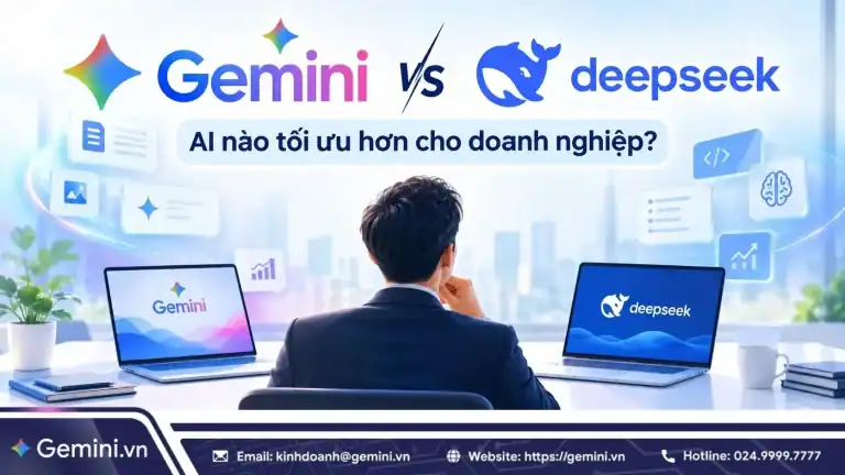 So sánh Gemini vs DeepSeek mới nhất 2026