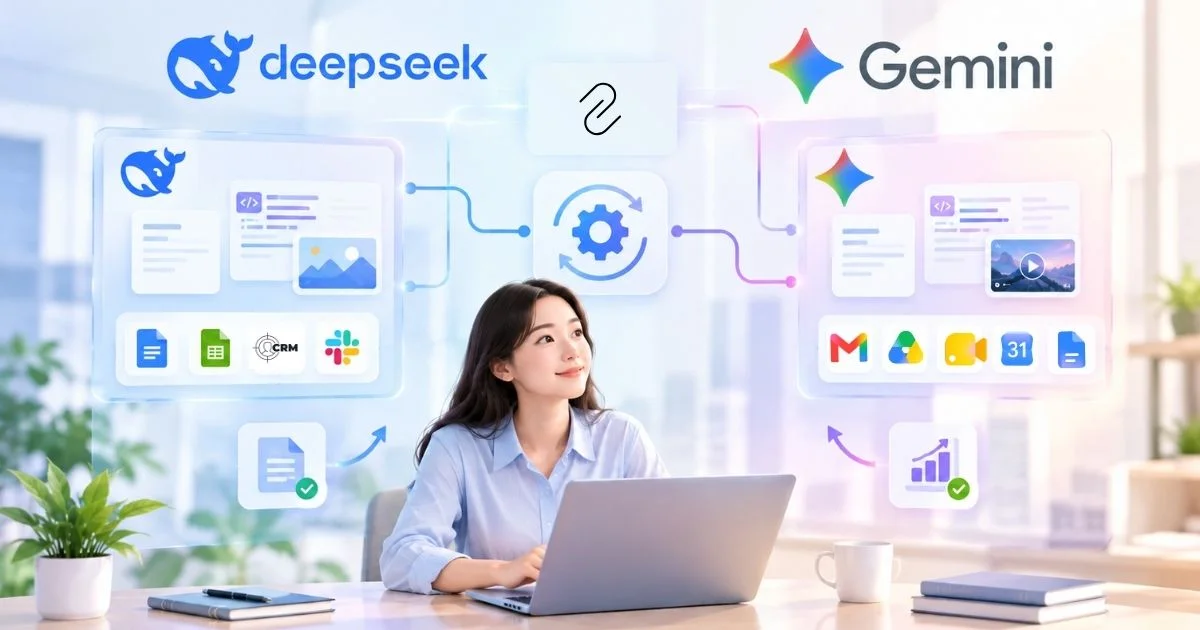 So sánh Gemini vs DeepSeek về khả năng tích hợp